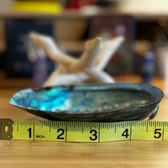 Organic white sage, abalone shell & wood base smudge bundle! 🔮 - Picture 6 of 9